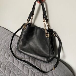 Michael Kors Black Leather Bag